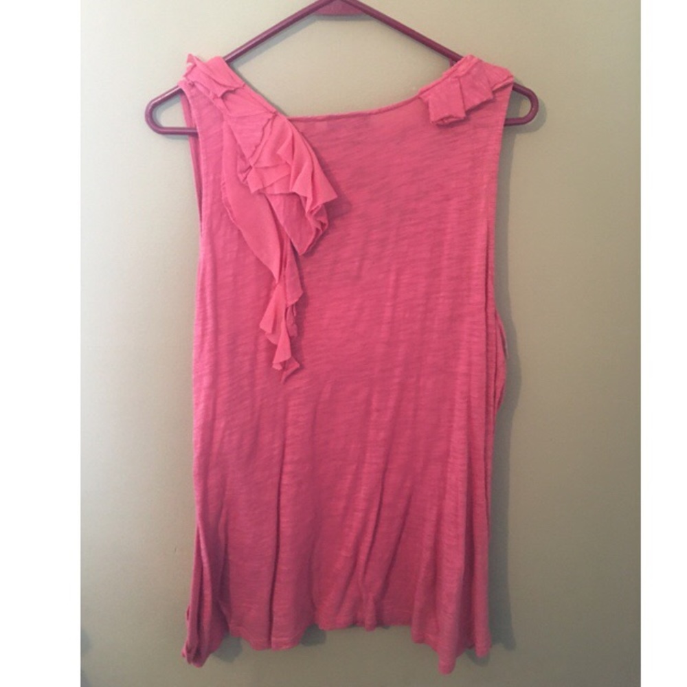 Anthropologie Vanessa Virginia Pink Tank Top - Picture 2 of 3